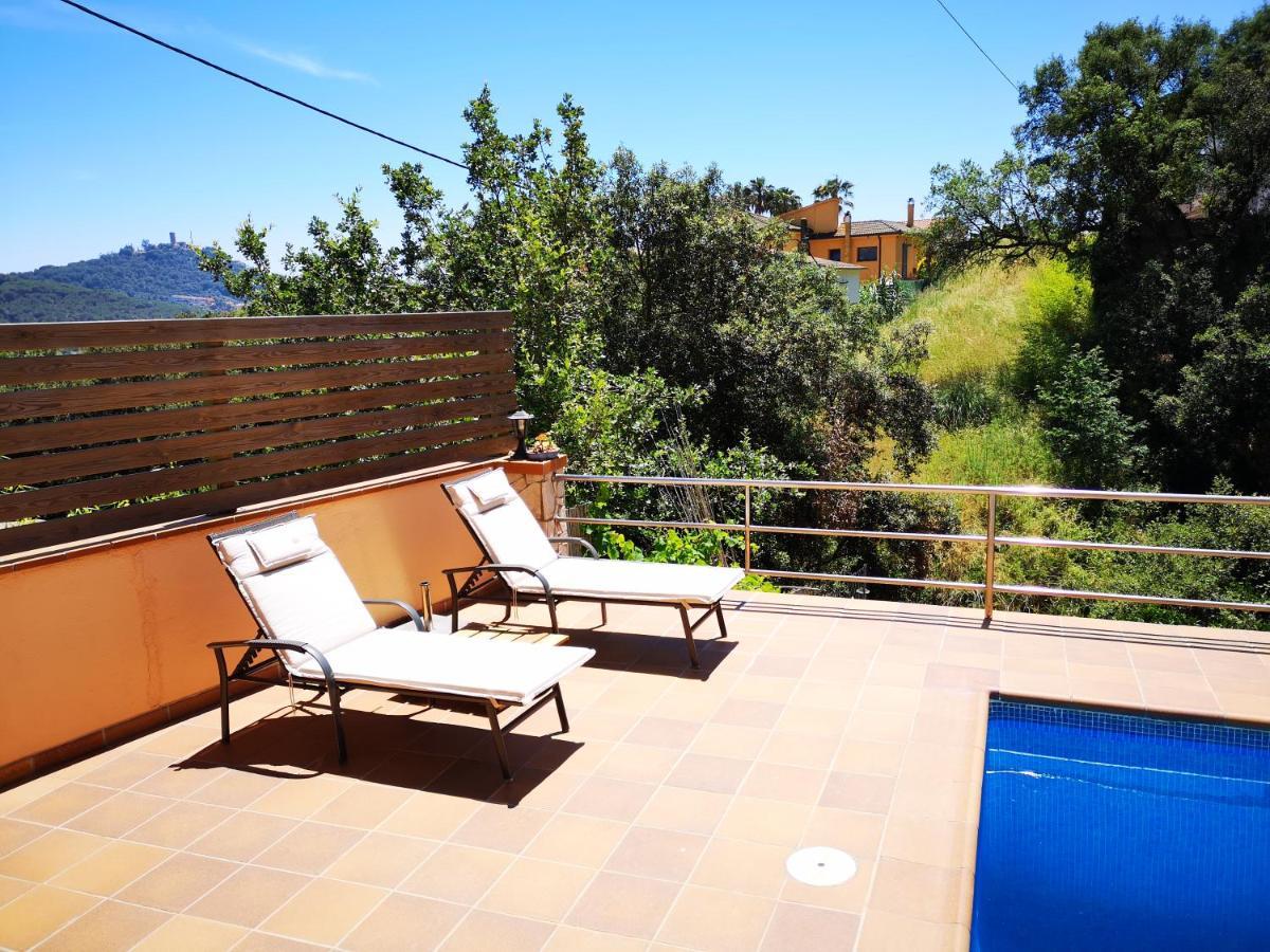 Villa Casita Con Piscina Y Barbacoa Privada à Blanes Extérieur photo